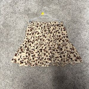 Women’s cheetah print skort. Size small.